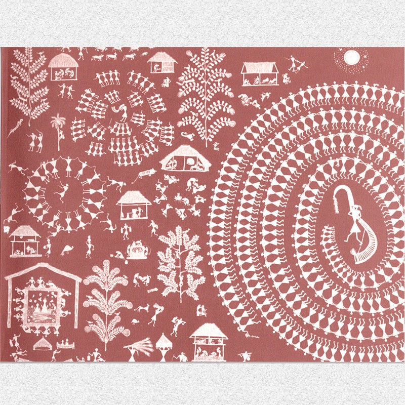 図録『インドの先住民族ワルリーの絵画・自然と共生の芸術世界』 | ミティラー美術館ミュージアムショップ